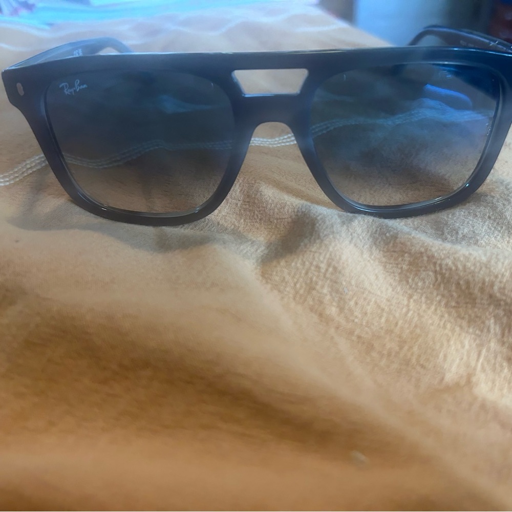Ray-Ban Gray Wayfarer Sunglasses with Tinted Lenses